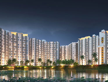 Scenic 2 BHK Flats in Kolkata at Solaris City Serampore
