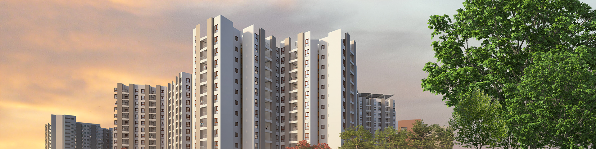 Modern flats in Kolkata available at Solaris City Serampore project